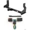 For 2007-2009 Freightliner Sprinter 3500 Trailer Hitch + Wiring 4 Pin Fits Models w/ Factory Step Bumper w/ Tow Prep Package Curt 13358 55381 2 inch Tow Receiver