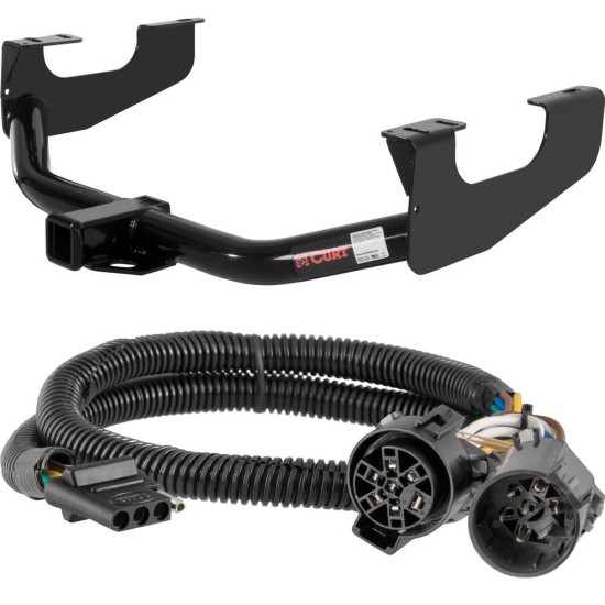 For 2008-2016 Ford F250 Super Duty Trailer Hitch + Wiring 4 Pin Fits Models w/ USCAR 7-way Factory Connector Excluding Cab & Chassis Curt 13359 55384 2 inch Tow Receiver For 2008-2016 Ford F250 Super Duty Trailer Hitch + Wiring 4 Pin Fits Models w/ USCAR 7-way Factory Connector Excluding Cab & Chassis Curt 13359 55384 2 inch Tow Receiver