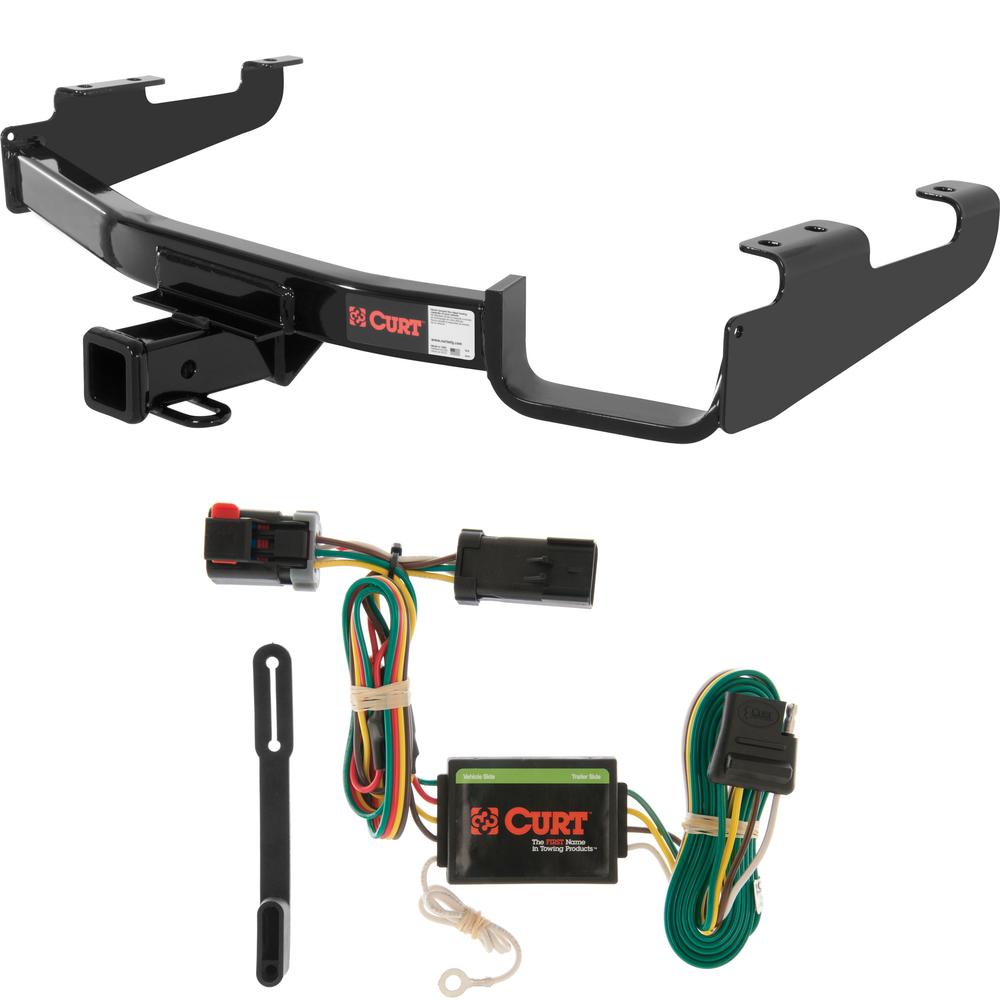 For 2001-2003 Dodge Grand Caravan Trailer Hitch + Wiring 4 Pin Except Stow 'n Go or Sport Curt 13362 55376 2 inch Tow Receiver For 2001-2003 Dodge Grand Caravan Trailer Hitch + Wiring 4 Pin Except Stow 'n Go or Sport Curt 13362 55376 2 inch Tow Receiver