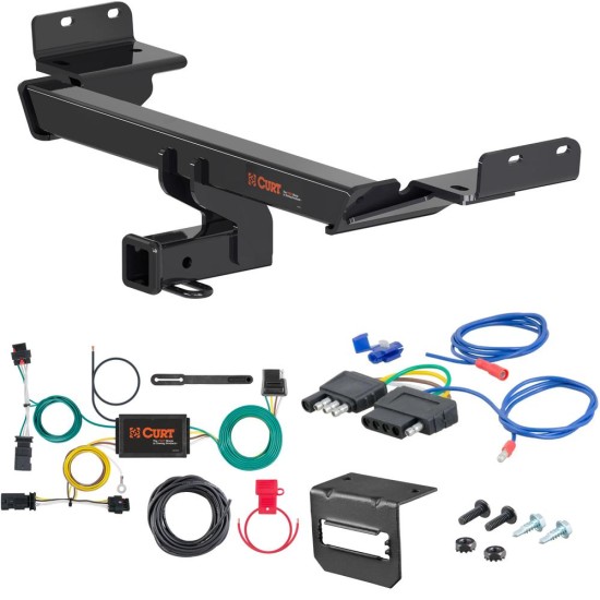 For 2018-2021 Jeep Compass Trailer Hitch + Wiring 5 Pin Fits All Models Curt 13363 2 inch Tow Receiver For 2018-2021 Jeep Compass Trailer Hitch + Wiring 5 Pin Fits All Models Curt 13363 2 inch Tow Receiver