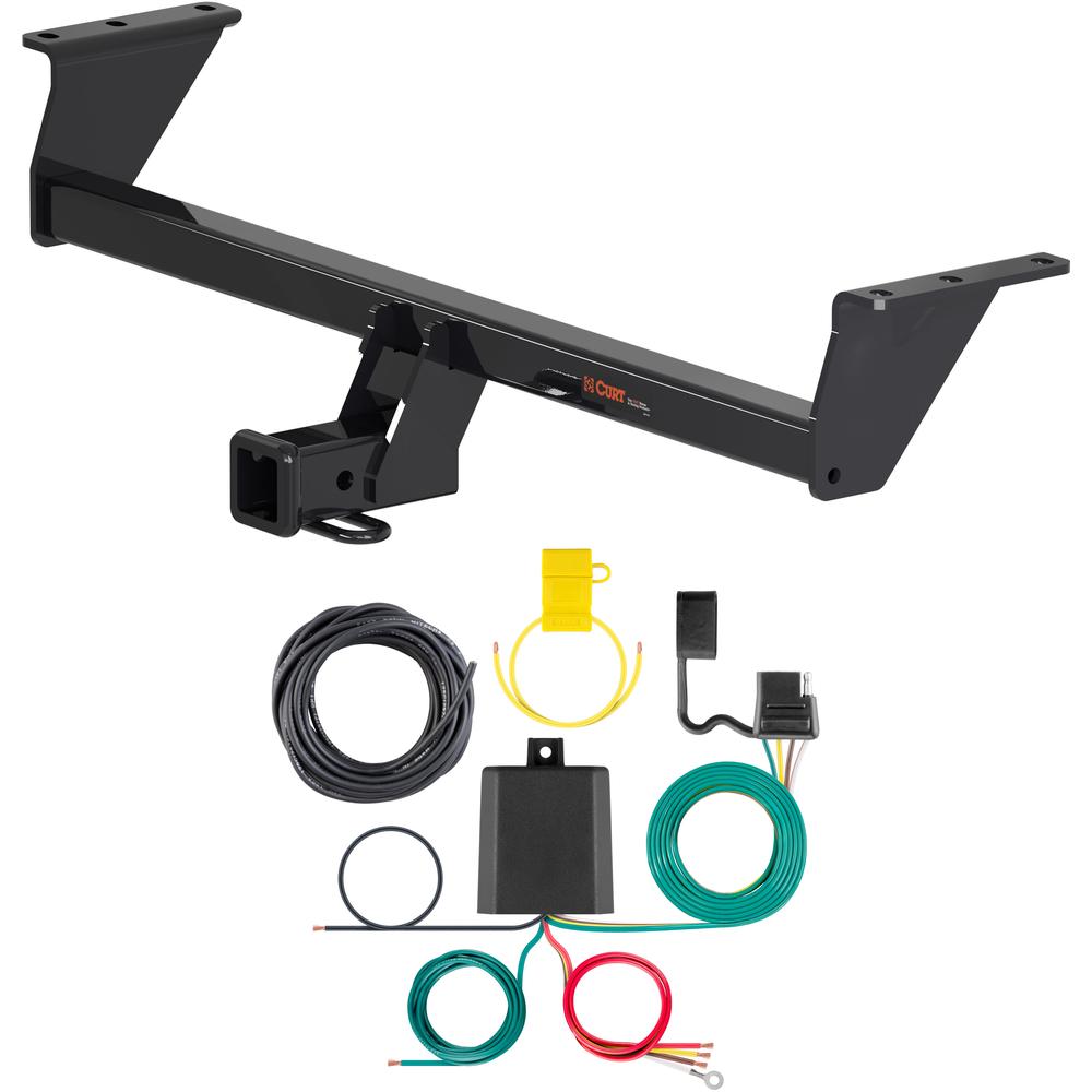 For 2017-2023 Nissan Qashqai Trailer Hitch + Wiring 4 Pin Fits All Models Curt 13377 59236 2 inch Tow Receiver For 2017-2023 Nissan Qashqai Trailer Hitch + Wiring 4 Pin Fits All Models Curt 13377 59236 2 inch Tow Receiver