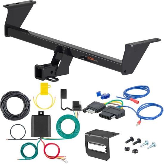For 2017-2023 Nissan Qashqai Trailer Hitch + Wiring 5 Pin Fits All Models Curt 13377 2 inch Tow Receiver For 2017-2023 Nissan Qashqai Trailer Hitch + Wiring 5 Pin Fits All Models Curt 13377 2 inch Tow Receiver