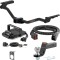 For 2011-2019 Ford Explorer Tow Package Camp n' Field Trailer Hitch + Brake Controller Curt Assure 51160 Proportional Up To 4 Axles + 7 Way Trailer Wiring Plug & 2-5/16" ball 4 inch drop Fits All Models Curt 13386 2 inch Tow Receiver For 2011-2019 Ford Explorer Tow Package Camp n' Field Trailer Hitch + Brake Controller Curt Assure 51160 Proportional Up To 4 Axles + 7 Way Trailer Wiring Plug & 2-5/16" ball 4 inch drop Fits All Models Curt 13386 2 inch Tow Receiver