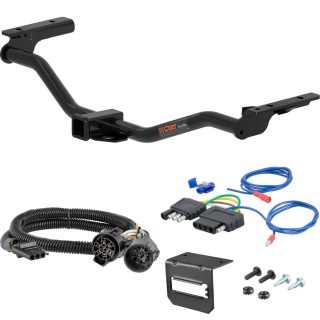 For 2011-2019 Ford Explorer Trailer Hitch + Wiring 5 Pin Fits Models w/ Existing USCAR 7-way Curt 13386 2 inch Tow Receiver For 2011-2019 Ford Explorer Trailer Hitch + Wiring 5 Pin Fits Models w/ Existing USCAR 7-way Curt 13386 2 inch Tow Receiver