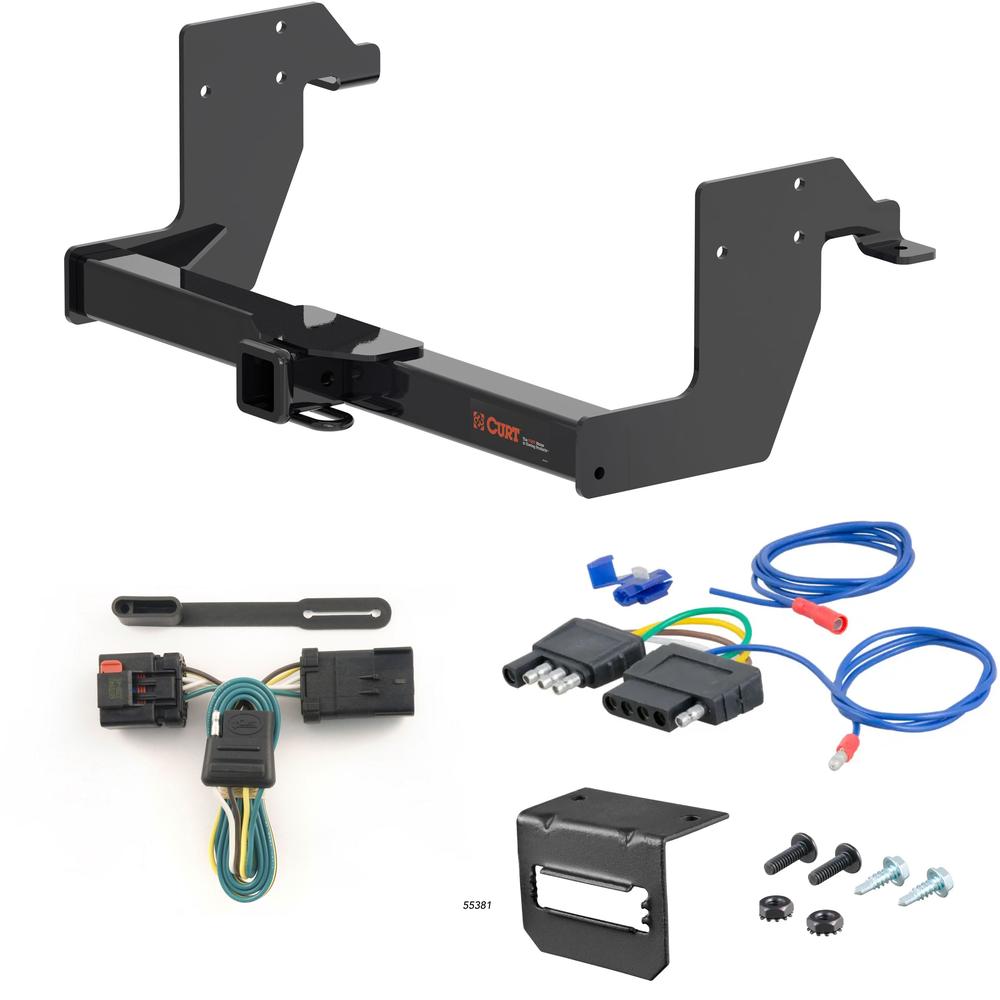 For 2007-2009 Dodge Sprinter 2500 Trailer Hitch + Wiring 5 Pin Fits w/o Factory Step Bumper w/ Tow Prep Package Curt 13388 2 inch Tow Receiver For 2007-2009 Dodge Sprinter 2500 Trailer Hitch + Wiring 5 Pin Fits w/o Factory Step Bumper w/ Tow Prep Package Curt 13388 2 inch Tow Receiver