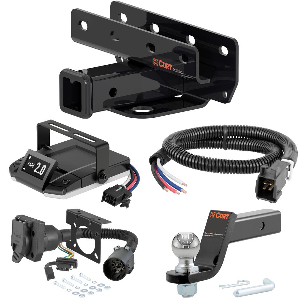 For 2007-2018 Jeep Wrangler JK Tow Package Camp n' Field Trailer Hitch + Brake Controller Curt Assure 51160 Proportional Up To 4 Axles + 7 Way Trailer Wiring Plug & 2-5/16" ball 4 inch drop Fits Models w/ Existing USCAR 7-way Curt 13392 2 inch To For 2007-2018 Jeep Wrangler JK Tow Package Camp n' Field Trailer Hitch + Brake Controller Curt Assure 51160 Proportional Up To 4 Axles + 7 Way Trailer Wiring Plug & 2-5/16" ball 4 inch drop Fits Models w/ Existing USCAR 7-way Curt 13392 2 inch To