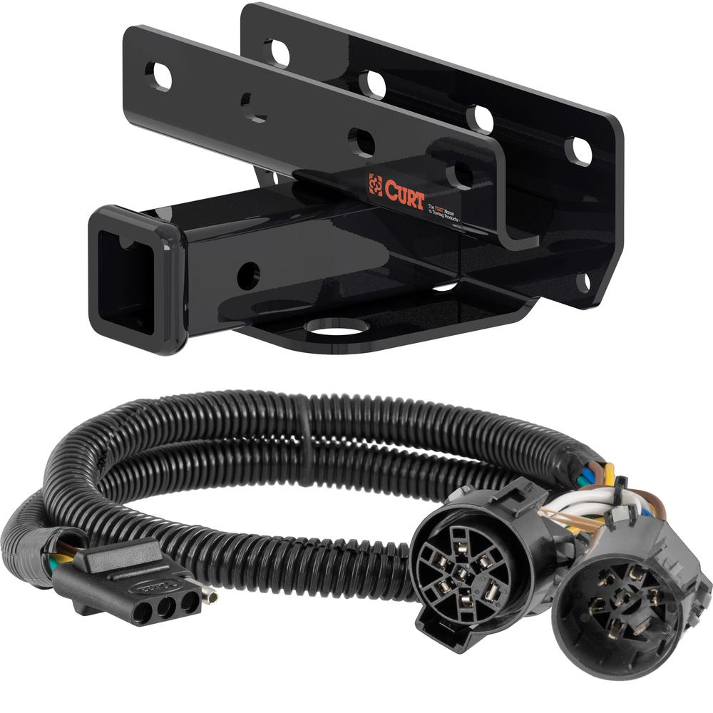 For 2007-2018 Jeep Wrangler JK Trailer Hitch + Wiring 4 Pin Fits Models w/ Existing USCAR 7-way Curt 13392 55384 2 inch Tow Receiver For 2007-2018 Jeep Wrangler JK Trailer Hitch + Wiring 4 Pin Fits Models w/ Existing USCAR 7-way Curt 13392 55384 2 inch Tow Receiver