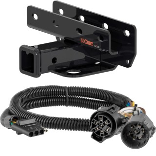 For 2007-2018 Jeep Wrangler JK Trailer Hitch + Wiring 4 Pin Fits Models w/ Existing USCAR 7-way Curt 13392 55384 2 inch Tow Receiver For 2007-2018 Jeep Wrangler JK Trailer Hitch + Wiring 4 Pin Fits Models w/ Existing USCAR 7-way Curt 13392 55384 2 inch Tow Receiver