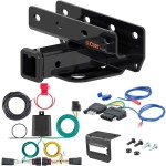 For 2018-2019 Jeep Wrangler JL Trailer Hitch + Wiring 5 Pin Fits All Models Curt 13392 2 inch Tow Receiver For 2018-2019 Jeep Wrangler JL Trailer Hitch + Wiring 5 Pin Fits All Models Curt 13392 2 inch Tow Receiver
