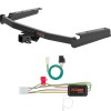 For 2014-2019 Toyota Highlander Trailer Hitch + Wiring 4 Pin Fits All Models Curt 13394 56217 2 inch Tow Receiver