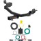 For 2019-2023 Jeep Cherokee Trailer Hitch + Wiring 4 Pin Fits All Models Curt 13395 56406 2 inch Tow Receiver For 2019-2023 Jeep Cherokee Trailer Hitch + Wiring 4 Pin Fits All Models Curt 13395 56406 2 inch Tow Receiver