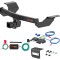 For 2017-2024 Honda CRV Trailer Hitch + Wiring 5 Pin Fits All Models Curt 13397 2 inch Tow Receiver