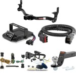For 2002-2003 Ford Explorer Sport Trac Tow Package Camp n' Field Trailer Hitch + Brake Controller Curt Assure 51160 Proportional Up To 4 Axles + 7 Way Trailer Wiring Plug & 2-5/16" ball 4 inch drop Fits All Models Curt 13407 2 inch Tow Receiver For 2002-2003 Ford Explorer Sport Trac Tow Package Camp n' Field Trailer Hitch + Brake Controller Curt Assure 51160 Proportional Up To 4 Axles + 7 Way Trailer Wiring Plug & 2-5/16" ball 4 inch drop Fits All Models Curt 13407 2 inch Tow Receiver