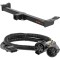 For 2004-2006 Jeep Wrangler Trailer Hitch + Wiring 4 Pin Fits Models w/ Existing USCAR 7-way Curt 13408 55384 2 inch Tow Receiver For 2004-2006 Jeep Wrangler Trailer Hitch + Wiring 4 Pin Fits Models w/ Existing USCAR 7-way Curt 13408 55384 2 inch Tow Receiver
