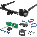 For 1978-1986 Jeep CJ7 Trailer Hitch + Wiring 5 Pin Fits All Models Curt 13412 2 inch Tow Receiver For 1978-1986 Jeep CJ7 Trailer Hitch + Wiring 5 Pin Fits All Models Curt 13412 2 inch Tow Receiver