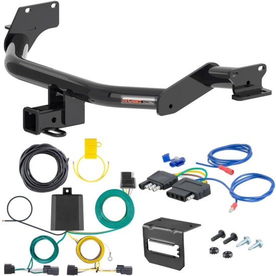 For 2023-2024 Kia Telluride Trailer Hitch + Wiring 5 Pin Fits Models w/ LED Taillights Curt 13420 2 inch Tow Receiver For 2023-2024 Kia Telluride Trailer Hitch + Wiring 5 Pin Fits Models w/ LED Taillights Curt 13420 2 inch Tow Receiver