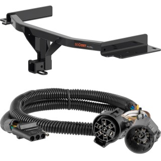 For 2020-2023 Ford Explorer Trailer Hitch + Wiring 4 Pin Fits Models w/ Existing USCAR 7-way Curt 13438 55384 2 inch Tow Receiver For 2020-2023 Ford Explorer Trailer Hitch + Wiring 4 Pin Fits Models w/ Existing USCAR 7-way Curt 13438 55384 2 inch Tow Receiver