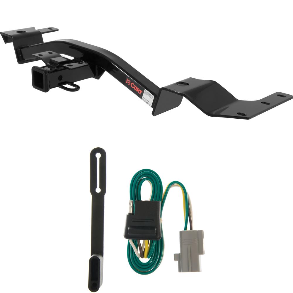 For 2003-2007 Toyota Sequoia Trailer Hitch + Wiring 4 Pin Fits All Models Curt 13440 55246 2 inch Tow Receiver