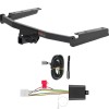 For 2020-2024 Toyota Highlander Trailer Hitch + Wiring 4 Pin Fits All Models Curt 13453 56480 2 inch Tow Receiver