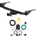 For 2020-2024 VW Atlas Cross Sport Trailer Hitch + Wiring 4 Pin Fits All Models Curt 13458 56464 2 inch Tow Receiver For 2020-2024 VW Atlas Cross Sport Trailer Hitch + Wiring 4 Pin Fits All Models Curt 13458 56464 2 inch Tow Receiver