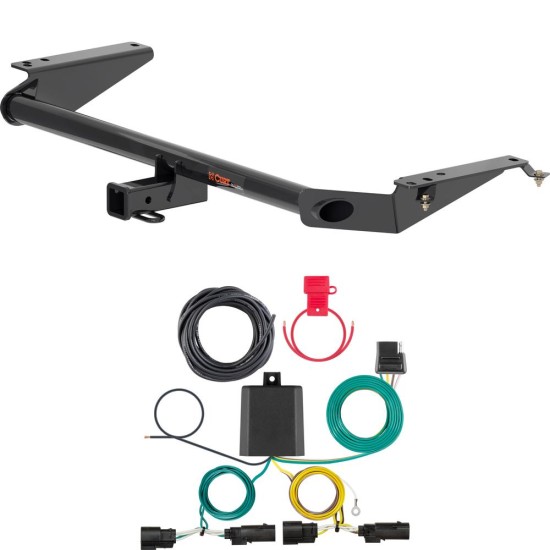 For 2021-2024 Chrysler Pacifica Trailer Hitch + Wiring 4 Pin Fits Hybrid Curt 13466 56492 2 inch Tow Receiver For 2021-2024 Chrysler Pacifica Trailer Hitch + Wiring 4 Pin Fits Hybrid Curt 13466 56492 2 inch Tow Receiver