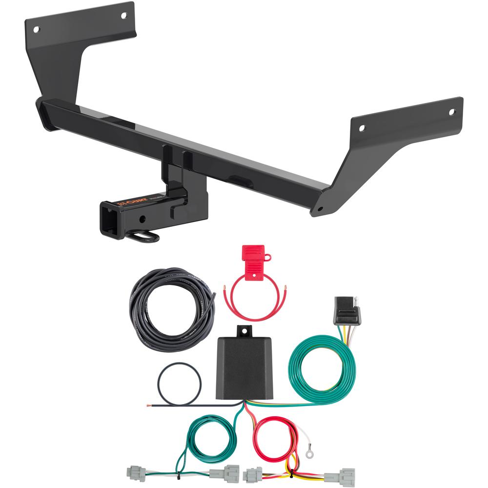 For 2021-2024 Nissan Rogue Trailer Hitch + Wiring 4 Pin Fits All Models Curt 13471 56459 2 inch Tow Receiver For 2021-2024 Nissan Rogue Trailer Hitch + Wiring 4 Pin Fits All Models Curt 13471 56459 2 inch Tow Receiver