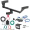 For 2021-2024 Nissan Rogue Trailer Hitch + Wiring 5 Pin Fits All Models Curt 13471 2 inch Tow Receiver