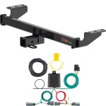 For 2021-2024 Ford Bronco Sport Trailer Hitch + Wiring 4 Pin Fits All Models Curt 13474 56462 2 inch Tow Receiver