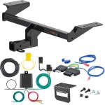 For 2021-2023 Ford Mustang Mach-E Trailer Hitch + Wiring 5 Pin Fits All Models Curt 13480 2 inch Tow Receiver