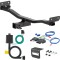 For 2022-2024 Hyundai Tucson Trailer Hitch + Wiring 5 Pin Fits w/ factory Tow Package Curt 13485 2 inch Tow Receiver For 2022-2024 Hyundai Tucson Trailer Hitch + Wiring 5 Pin Fits w/ factory Tow Package Curt 13485 2 inch Tow Receiver