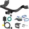 For 2022-2024 Hyundai Santa Cruz Trailer Hitch + Wiring 5 Pin Fits All Models Curt 13486 2 inch Tow Receiver For 2022-2024 Hyundai Santa Cruz Trailer Hitch + Wiring 5 Pin Fits All Models Curt 13486 2 inch Tow Receiver