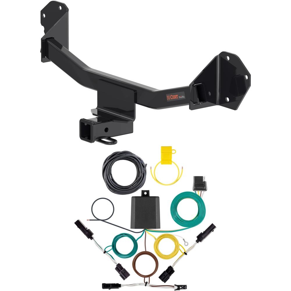 For 2022-2023 Chevy Bolt EUV Trailer Hitch + Wiring 4 Pin Fits All Models Curt 13495 56521 2 inch Tow Receiver For 2022-2023 Chevy Bolt EUV Trailer Hitch + Wiring 4 Pin Fits All Models Curt 13495 56521 2 inch Tow Receiver