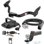 For 2005-2015 Nissan Xterra Tow Package Camp n' Field Trailer Hitch + Brake Controller Curt Assure 51160 Proportional Up To 4 Axles + 7 Way Trailer Wiring Plug & 2-5/16" ball 4 inch drop Fits All Models Curt 13514 2 inch Tow Receiver For 2005-2015 Nissan Xterra Tow Package Camp n' Field Trailer Hitch + Brake Controller Curt Assure 51160 Proportional Up To 4 Axles + 7 Way Trailer Wiring Plug & 2-5/16" ball 4 inch drop Fits All Models Curt 13514 2 inch Tow Receiver