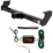 For 2002-2006 Suzuki XL7 Trailer Hitch + Wiring 4 Pin Fits All Models Curt 13517 55372 2 inch Tow Receiver