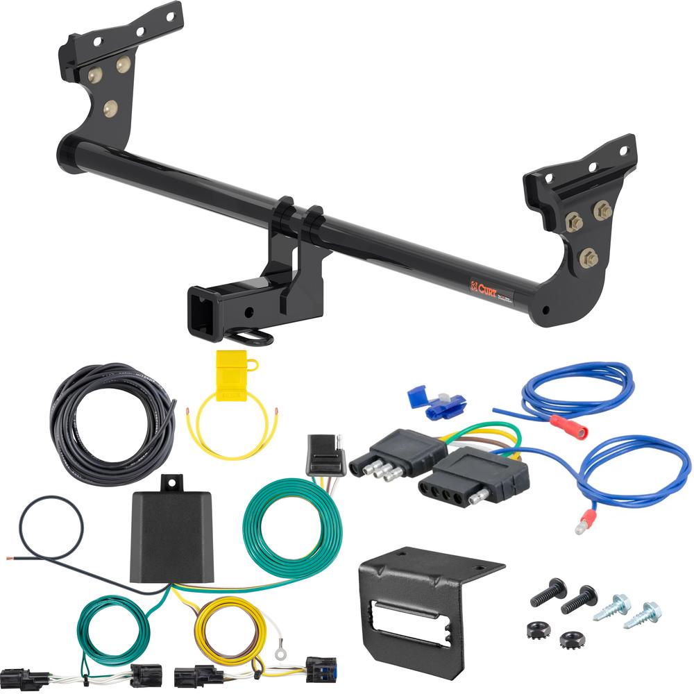 For 2022-2024 Hyundai Ioniq 5 Trailer Hitch + Wiring 5 Pin Fits All Models Curt 13520 2 inch Tow Receiver For 2022-2024 Hyundai Ioniq 5 Trailer Hitch + Wiring 5 Pin Fits All Models Curt 13520 2 inch Tow Receiver