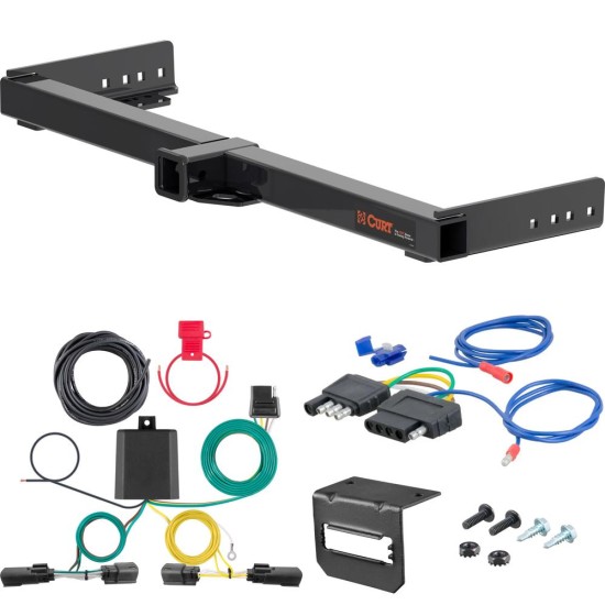 For 2022-2024 Jeep Grand Cherokee Trailer Hitch + Wiring 5 Pin Except Trailhawk Curt 13525 2 inch Tow Receiver For 2022-2024 Jeep Grand Cherokee Trailer Hitch + Wiring 5 Pin Except Trailhawk Curt 13525 2 inch Tow Receiver