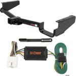 For 2004-2007 Toyota Highlander Trailer Hitch + Wiring 4 Pin Fits w/ factory Tow Package Curt 13530 56107 2 inch Tow Receiver For 2004-2007 Toyota Highlander Trailer Hitch + Wiring 4 Pin Fits w/ factory Tow Package Curt 13530 56107 2 inch Tow Receiver