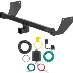 For 2023-2024 Subaru Solterra Trailer Hitch + Wiring 4 Pin Fits All Models Curt 13544 59236 2 inch Tow Receiver For 2023-2024 Subaru Solterra Trailer Hitch + Wiring 4 Pin Fits All Models Curt 13544 59236 2 inch Tow Receiver
