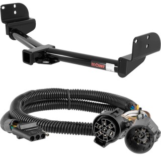 For 2002-2005 Ford Explorer Trailer Hitch + Wiring 4 Pin Fits Models w/ Existing USCAR 7-way Curt 13550 55384 2 inch Tow Receiver For 2002-2005 Ford Explorer Trailer Hitch + Wiring 4 Pin Fits Models w/ Existing USCAR 7-way Curt 13550 55384 2 inch Tow Receiver