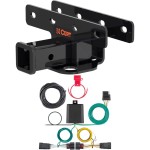 For 2020-2024 Jeep Wrangler JL Trailer Hitch + Wiring 4 Pin Fits Diesel Only Curt 13564 56407 2 inch Tow Receiver For 2020-2024 Jeep Wrangler JL Trailer Hitch + Wiring 4 Pin Fits Diesel Only Curt 13564 56407 2 inch Tow Receiver