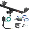For 2024 Mazda CX-90 Trailer Hitch + Wiring 5 Pin Fits All Models Curt 13568 2 inch Tow Receiver
