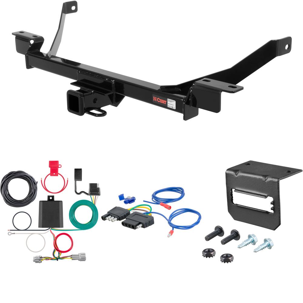 For 1999-2002 Nissan Quest Trailer Hitch + Wiring 5 Pin Fits All Models Curt 13572 2 inch Tow Receiver For 1999-2002 Nissan Quest Trailer Hitch + Wiring 5 Pin Fits All Models Curt 13572 2 inch Tow Receiver