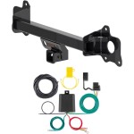 For 2020-2023 Tesla Y Trailer Hitch + Wiring 4 Pin Fits All Models Curt 13598 59236 2 inch Tow Receiver For 2020-2023 Tesla Y Trailer Hitch + Wiring 4 Pin Fits All Models Curt 13598 59236 2 inch Tow Receiver