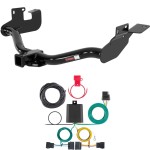 For 2008-2012 Ford Escape Trailer Hitch + Wiring 4 Pin Except factory 1.25" receiver Curt 13650 56329 2 inch Tow Receiver For 2008-2012 Ford Escape Trailer Hitch + Wiring 4 Pin Except factory 1.25" receiver Curt 13650 56329 2 inch Tow Receiver