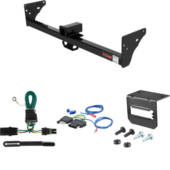 For 1985-1997 Chevy S10 Trailer Hitch + Wiring 5 Pin Fits w/ Roll Pan Bumper Curt 13920 2 inch Tow Receiver For 1985-1997 Chevy S10 Trailer Hitch + Wiring 5 Pin Fits w/ Roll Pan Bumper Curt 13920 2 inch Tow Receiver