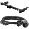 For 2003-2006 Chevy Silverado 1500 Trailer Hitch + Wiring 4 Pin Fits w/ Roll Pan Bumper Curt 13932 55384 2 inch Tow Receiver