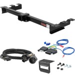 For 1999-2002 Chevy Silverado 1500 Trailer Hitch + Wiring 5 Pin Fits w/ Roll Pan Bumper Curt 13932 2 inch Tow Receiver For 1999-2002 Chevy Silverado 1500 Trailer Hitch + Wiring 5 Pin Fits w/ Roll Pan Bumper Curt 13932 2 inch Tow Receiver