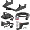 For 2020-2024 GMC Sierra 3500 HD Tow Package Camp n' Field Trailer Hitch + Brake Controller Curt Assure 51160 Proportional Up To 4 Axles + 7 Way Trailer Wiring Plug & 2-5/16" ball 4 inch drop Except factory receiver or cab & chassis Curt 1400