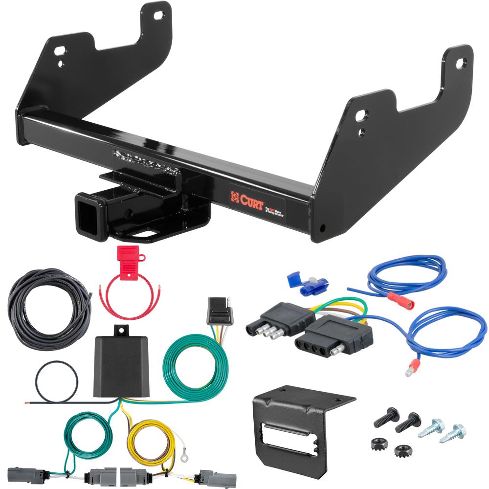 For 2022-2024 Ford F150 Trailer Hitch + Wiring 5 Pin Fits Models w/o factory hitch except Police w/ backup sensors w/o LED tail Curt 14017 2 inch Tow Receiver For 2022-2024 Ford F150 Trailer Hitch + Wiring 5 Pin Fits Models w/o factory hitch except Police w/ backup sensors w/o LED tail Curt 14017 2 inch Tow Receiver