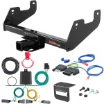 For 2022-2024 Ford F150 Trailer Hitch + Wiring 5 Pin Fits Models w/o factory hitch except Police w/ backup sensors w/o LED tail Curt 14017 2 inch Tow Receiver For 2022-2024 Ford F150 Trailer Hitch + Wiring 5 Pin Fits Models w/o factory hitch except Police w/ backup sensors w/o LED tail Curt 14017 2 inch Tow Receiver